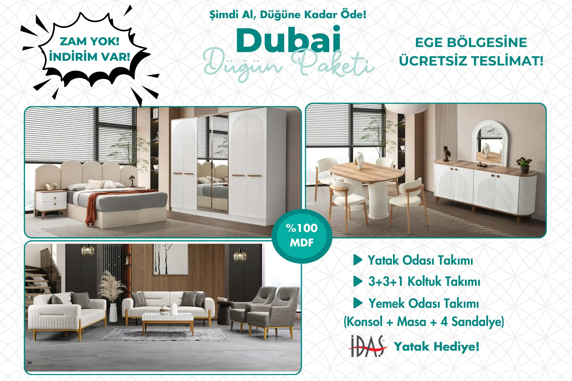 Anasayfa - İzmir Mobilya - İzmir'in Düğün Paketçisi