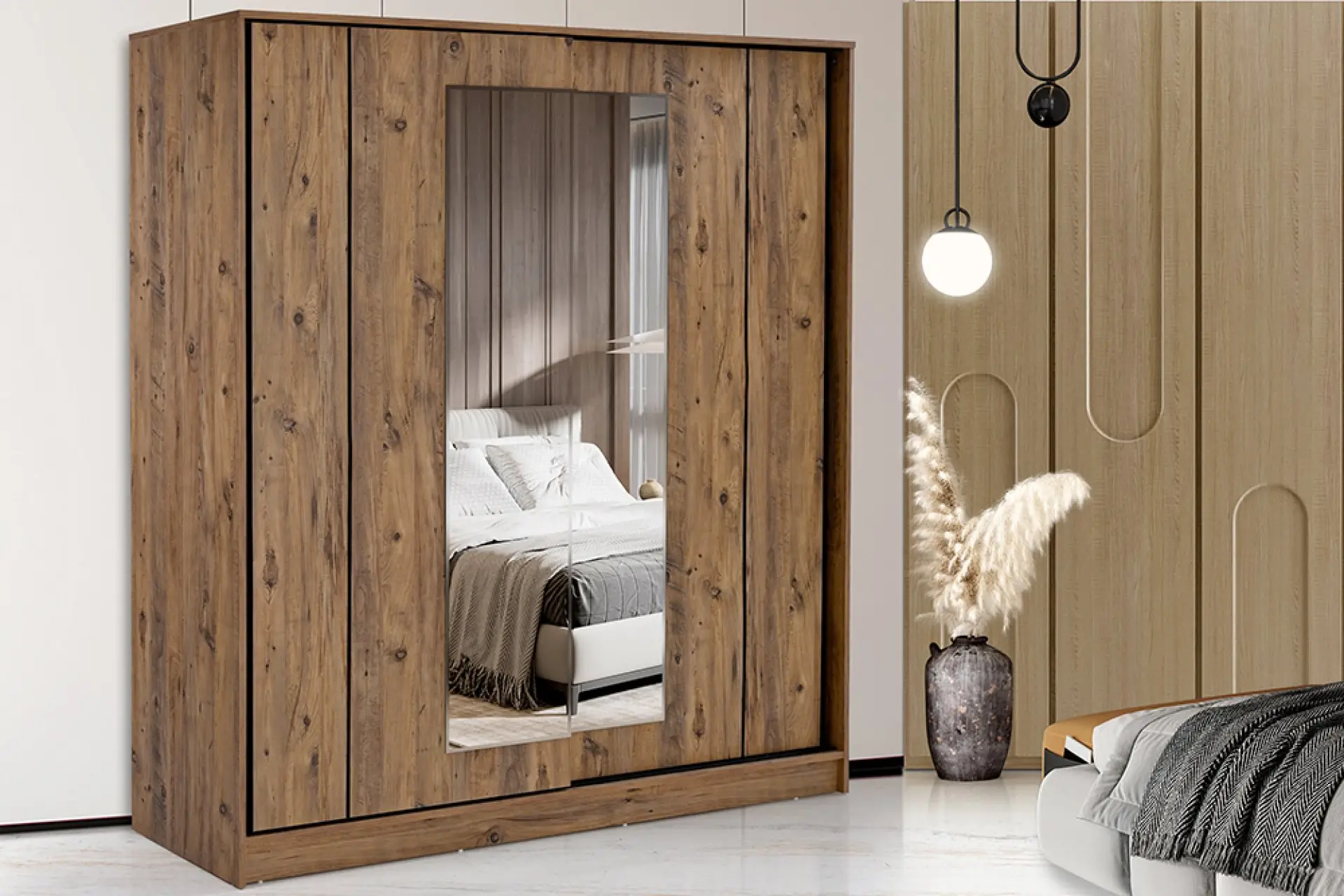 **SUDE 200 CM SÜRGÜLÜ DOLAP