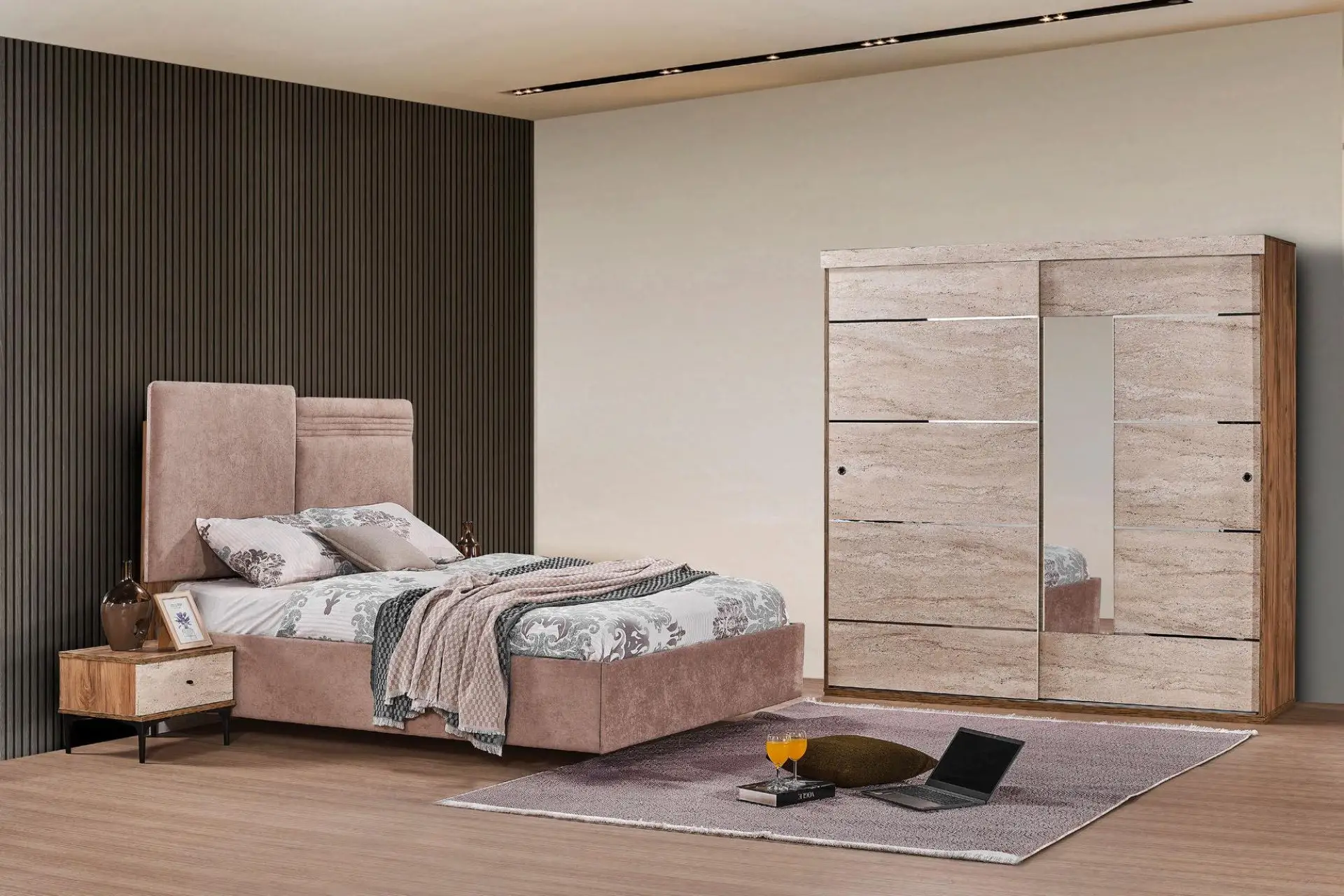 EKO 200 CM SÜRGÜLÜ DOLAP *İNDİRİMLİ ÜRÜN 