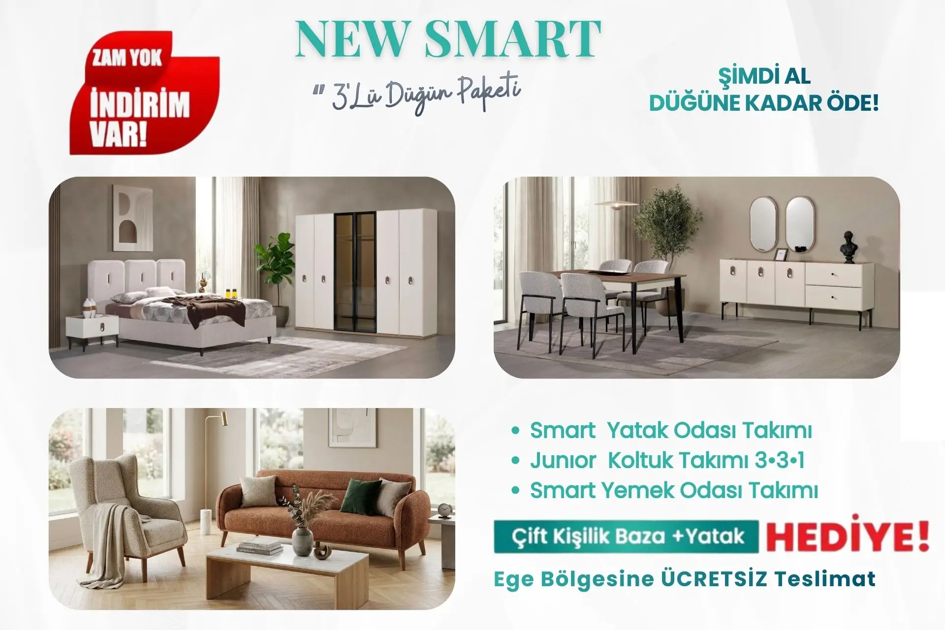 NEW SMART DÜĞÜN PAKETİ **İNDİRİMLİ PAKET