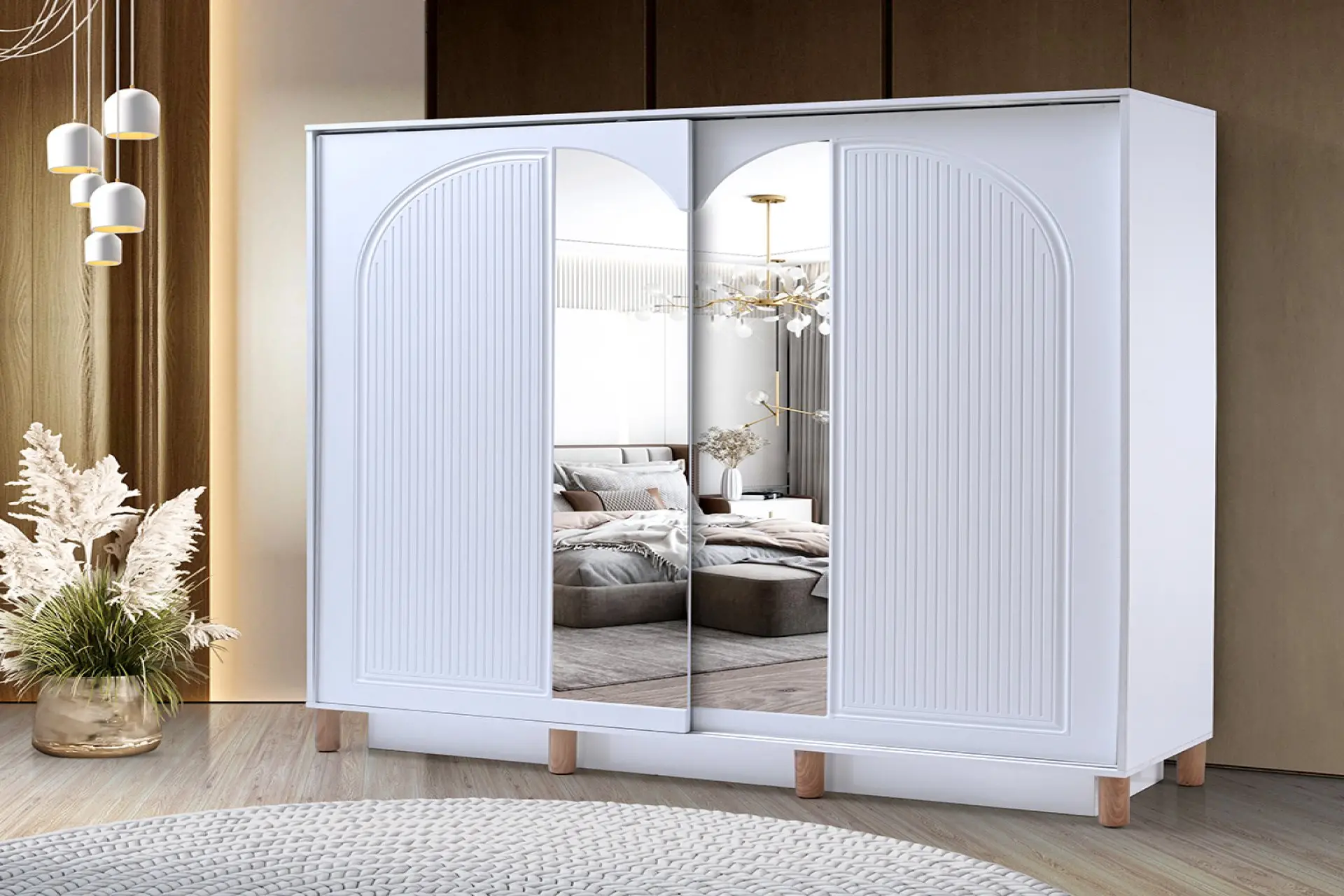 KAREN*TUANA 106/107/108/109/110/111 200 CM SÜRGÜLÜ DOLAP