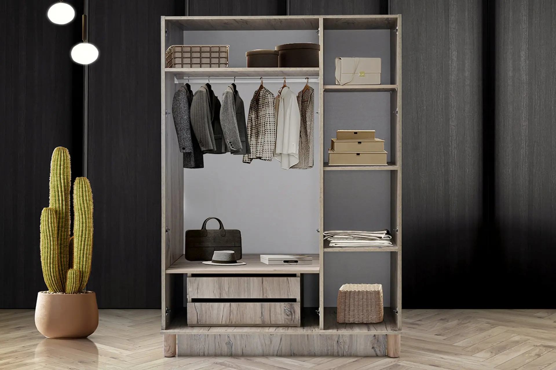 BEYZA BOHEM 3 KAPI DOLAP