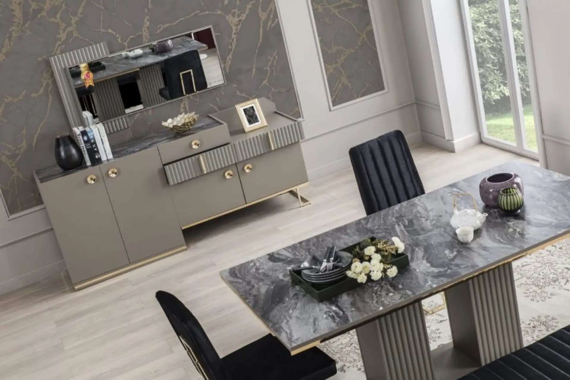 Alize Yemek Odasi Takimi*** Teşhirden Özel Fiyat 