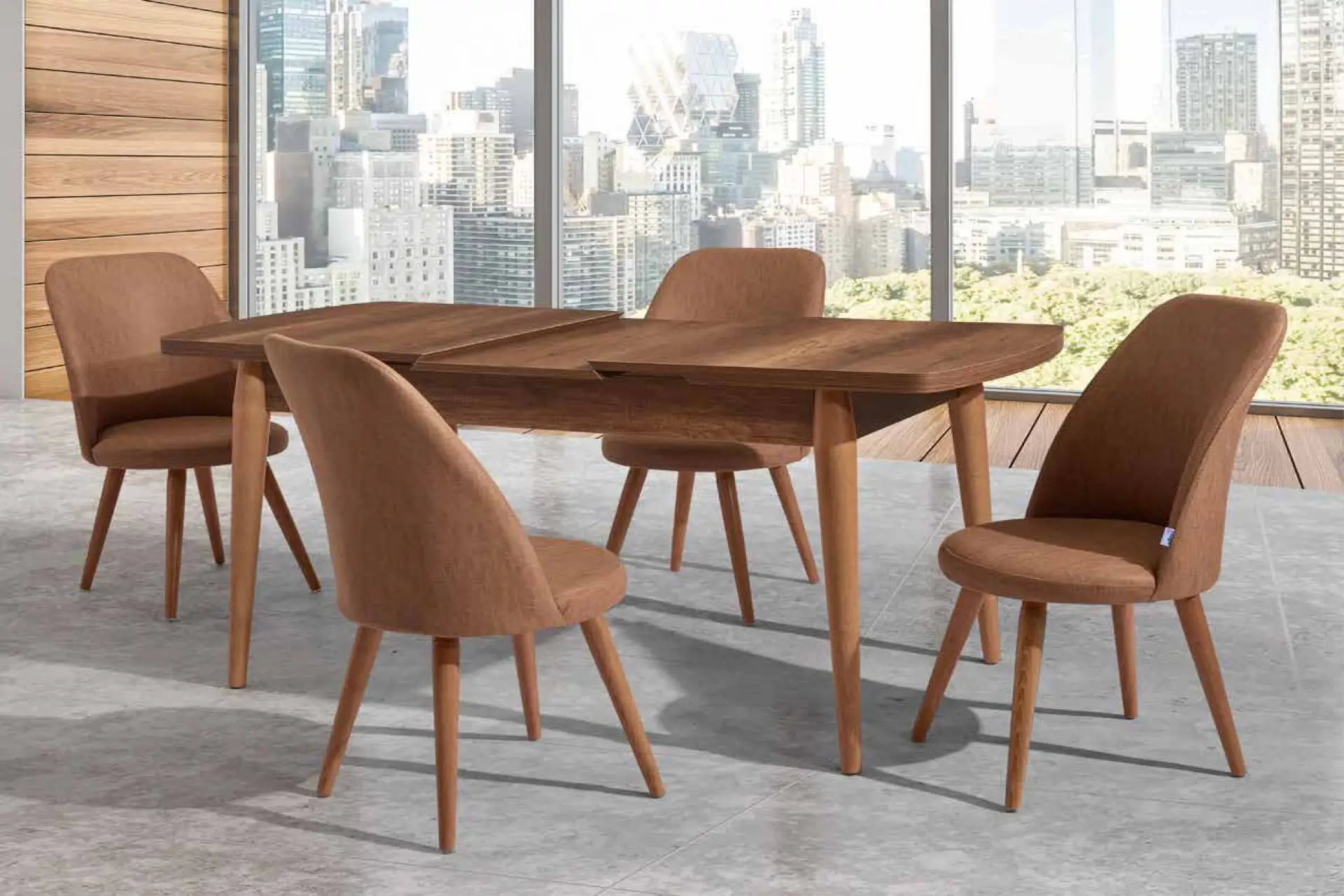 4100 Oval Selvi Masa Takımı