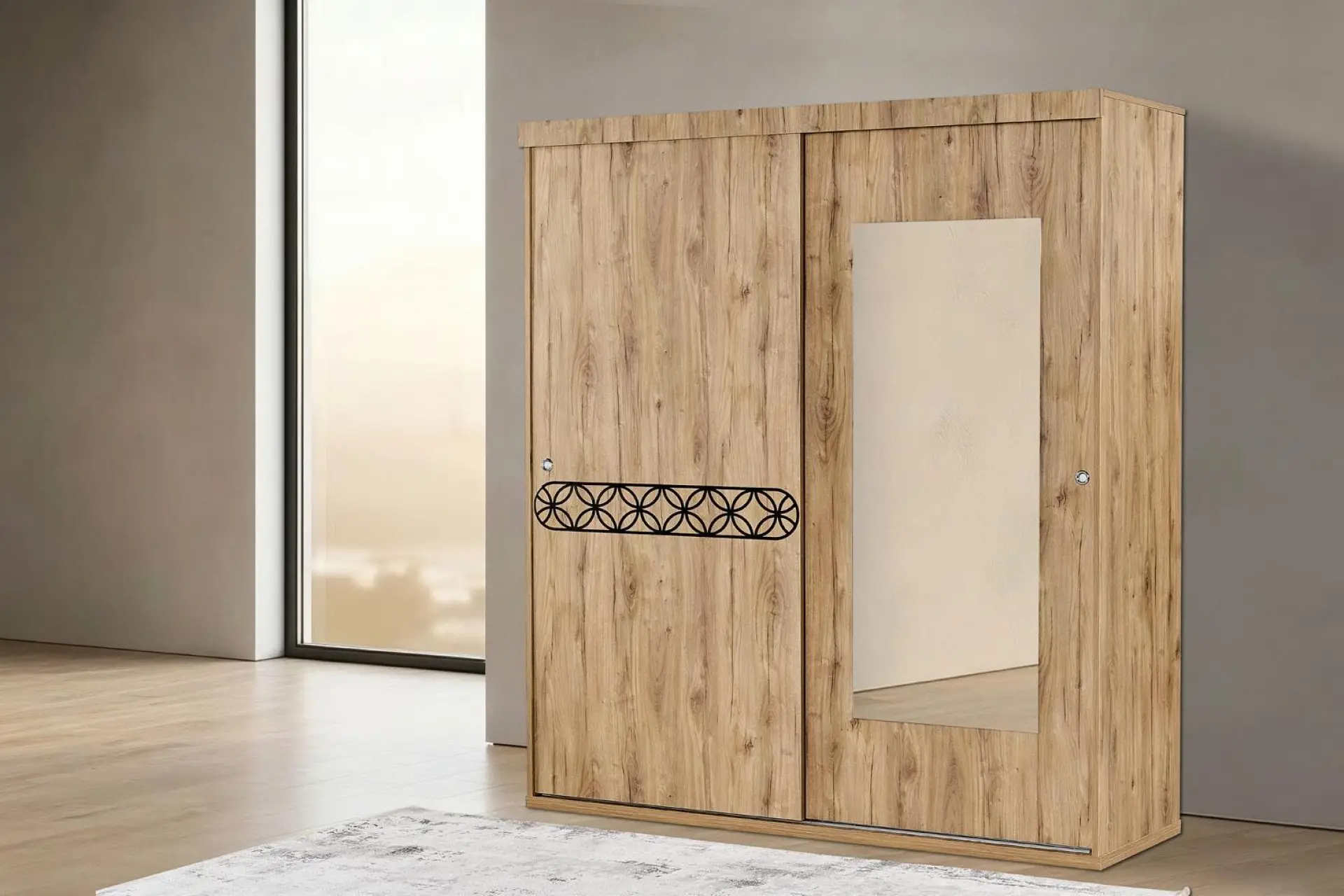 EKO 140 CM SÜRGÜLÜ DOLAP**İNDİRİMLİ ÜRÜN