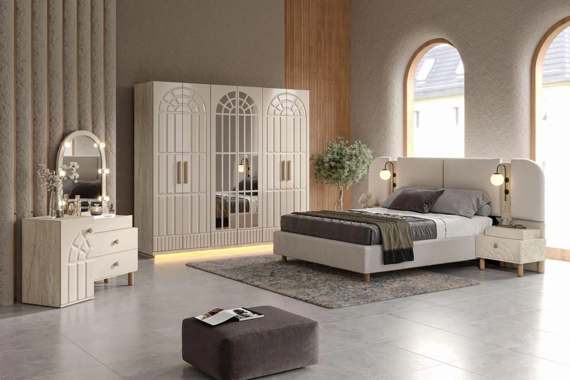 ANATOLIA YATAK ODASI %100  MDF