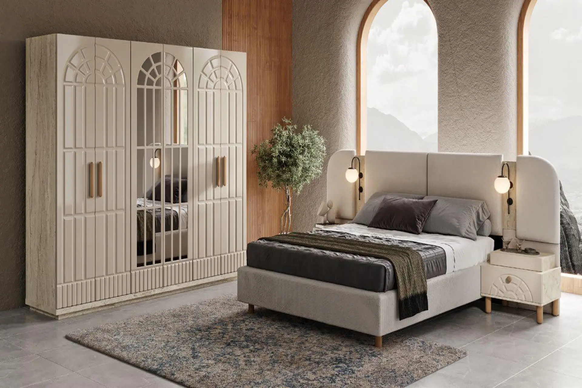 ANATOLIA YATAK ODASI %100  MDF