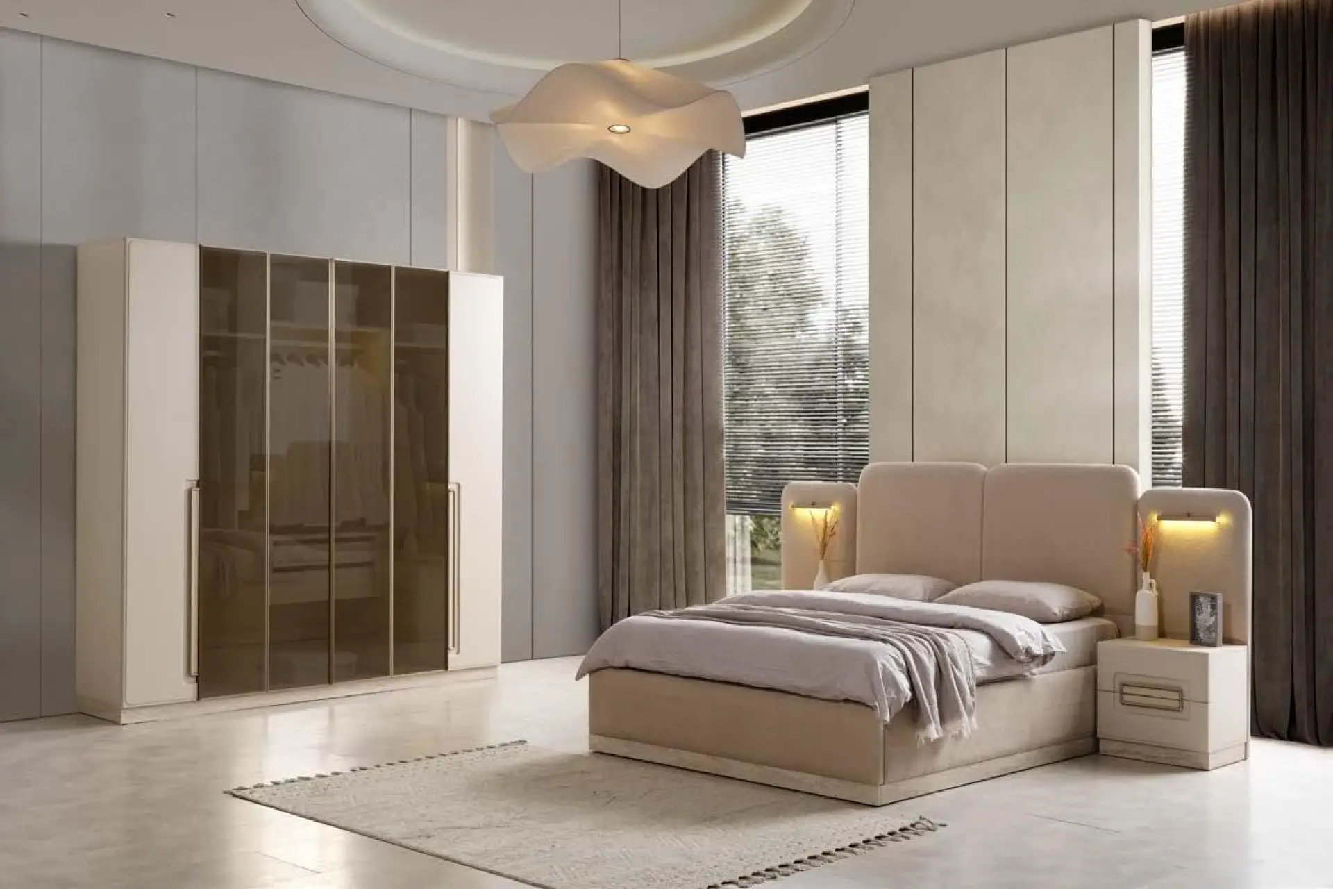 AKKOR YATAK ODASI *MDF